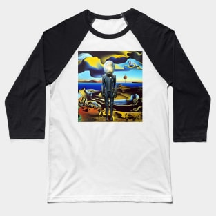 Surreal Astronaut Baseball T-Shirt